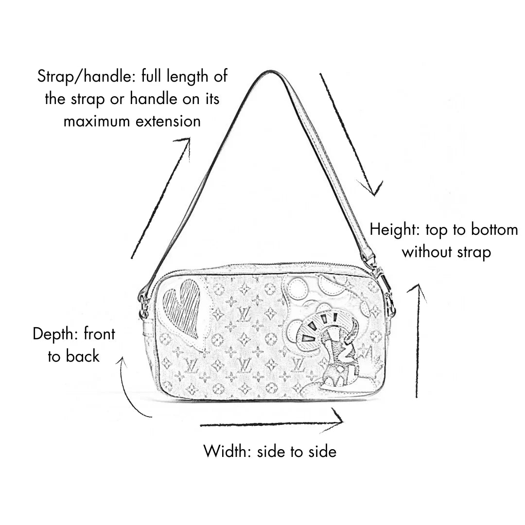 Vintage Classic Zucca Rope Handle Shoulder Bag