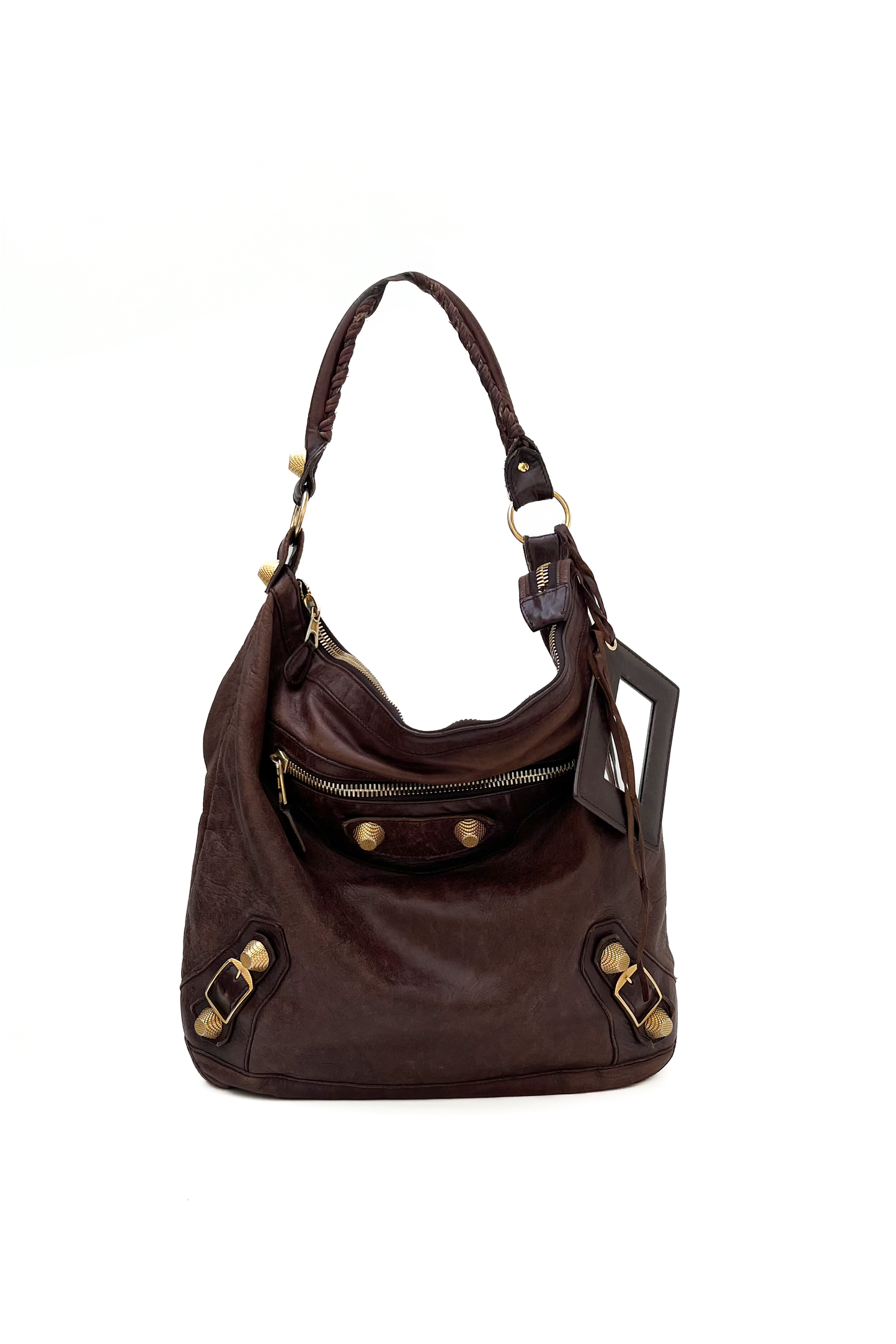 Vintage Chocolate Giant Hardware 21 Day Bag