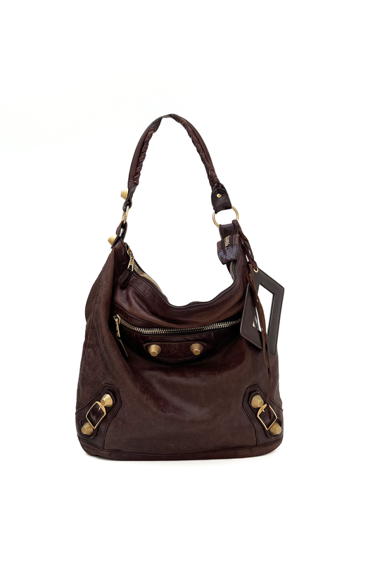 Vintage Chocolate Giant Hardware 21 Day Bag
