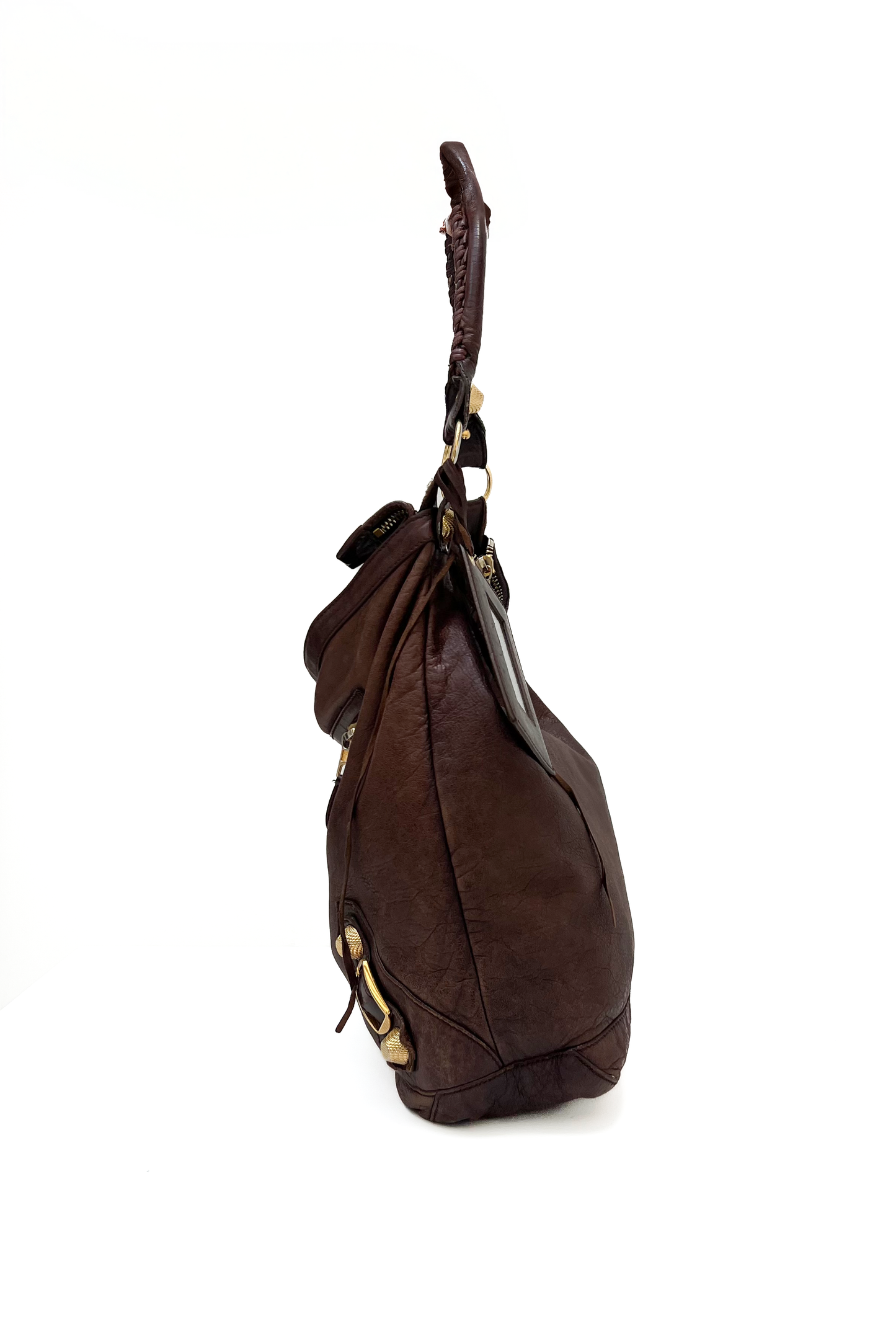 Vintage Chocolate Giant Hardware 21 Day Bag