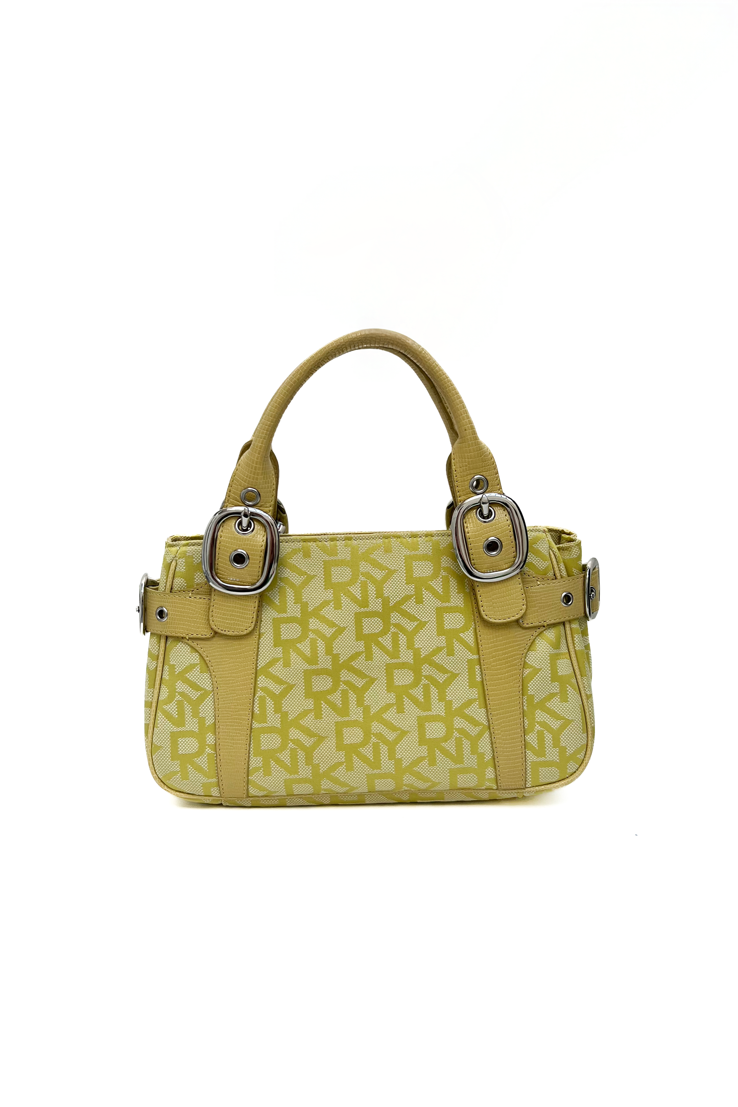 Vintage Yellow Monogram Handbag