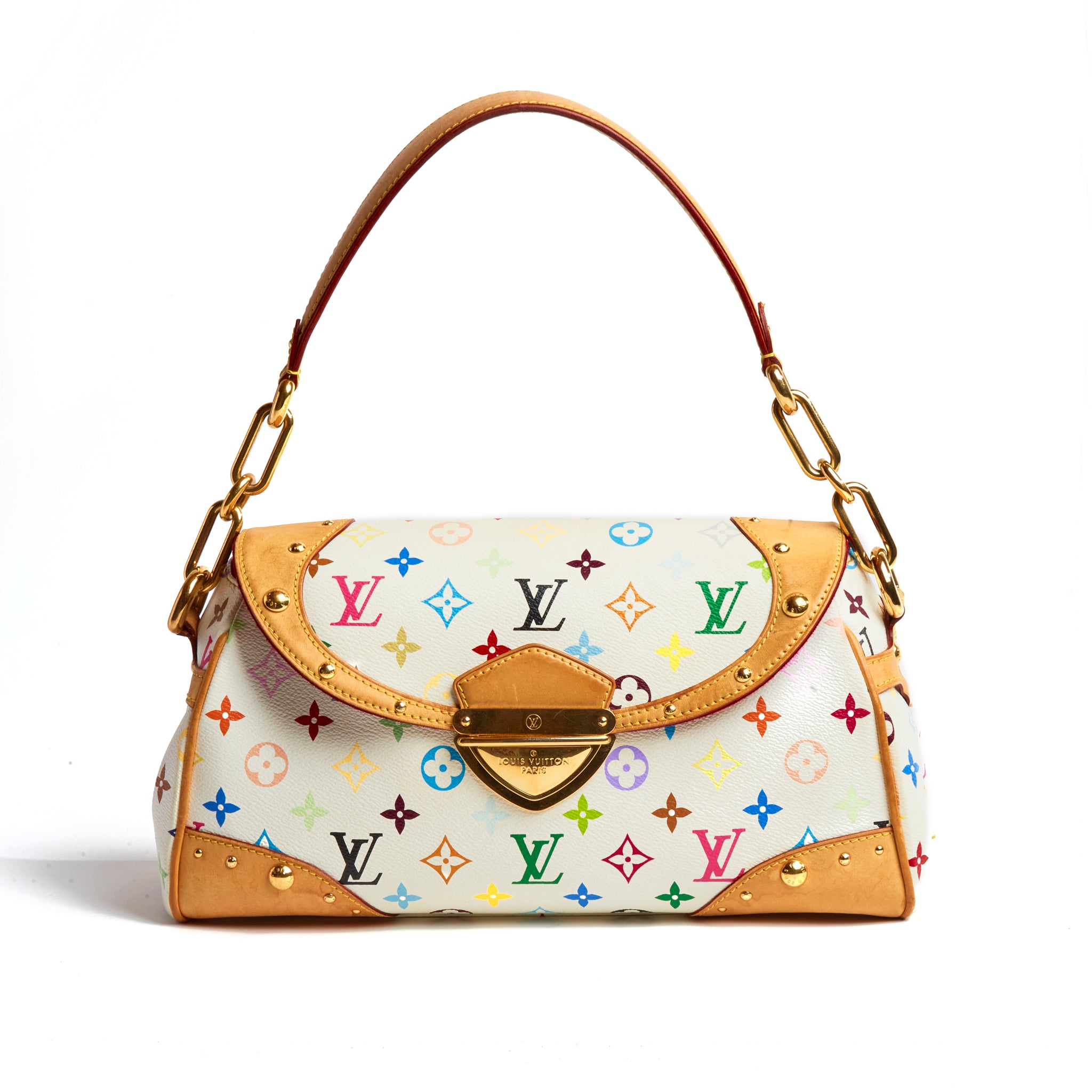 Vintage Louis Vuitton x Takashi Murakami Multicolour Beverly Shoulder Bag