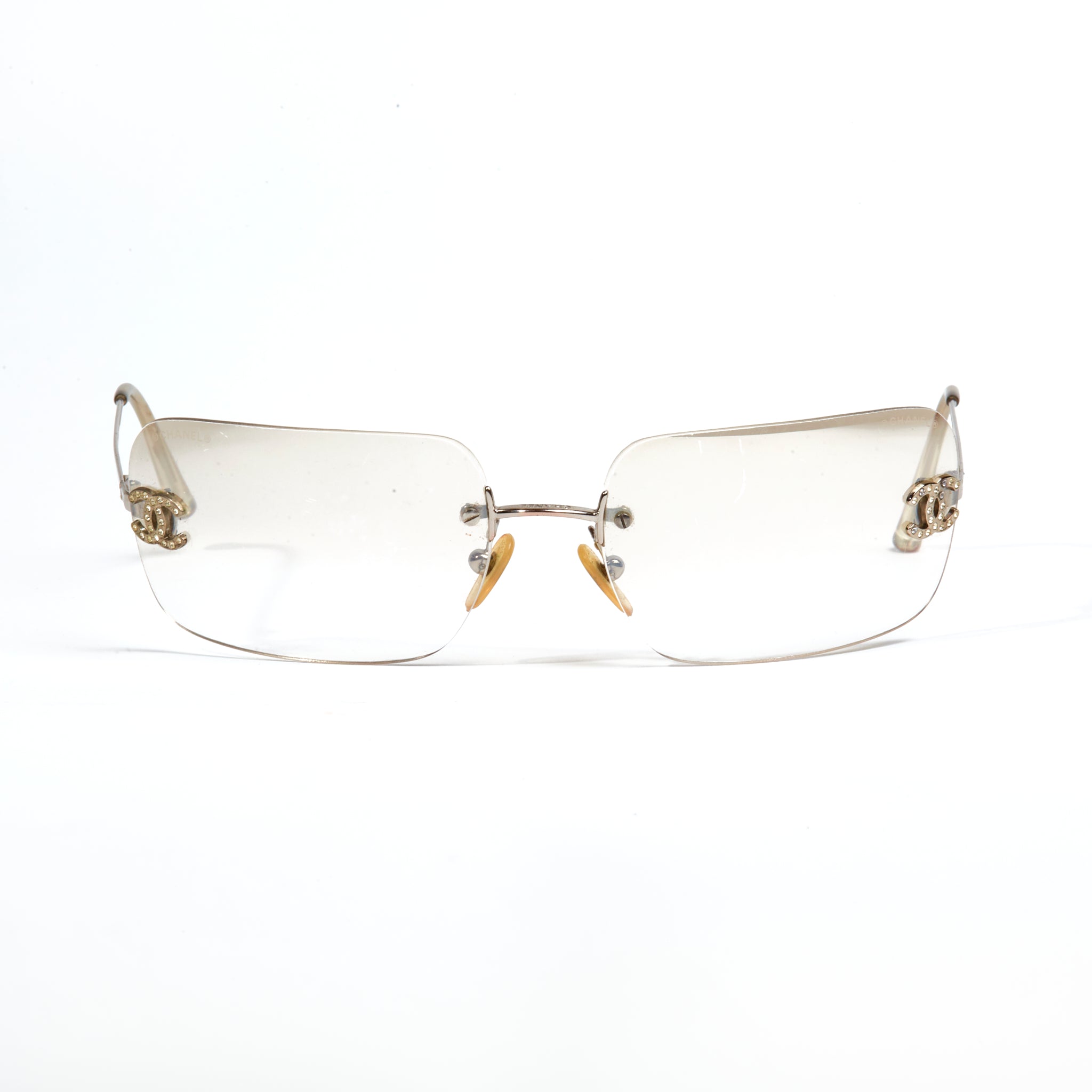 Chanel transparent outlet sunglasses