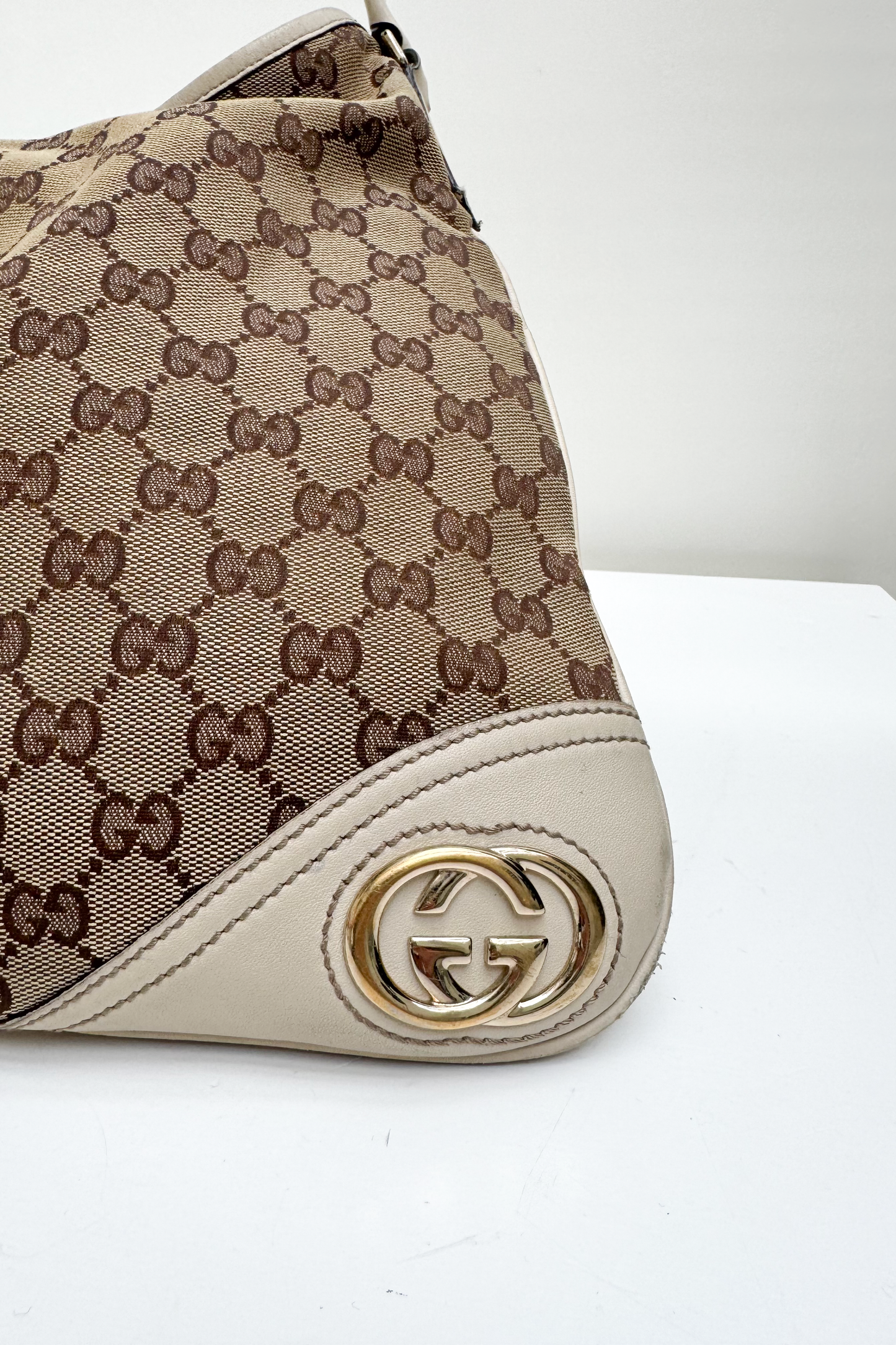 Vintage Classic Monogram New Britt Shoulder Bag