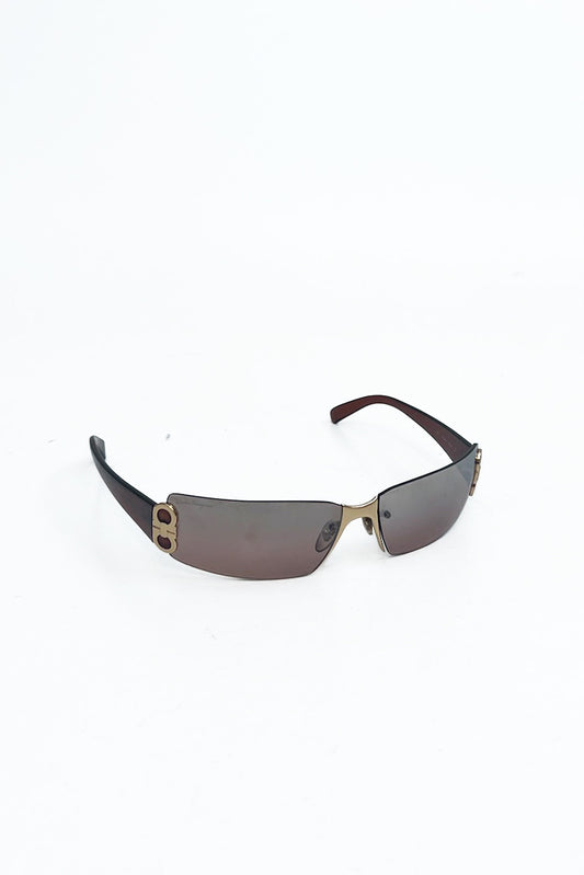 Vintage Golden Brown Speedy Sunglasses