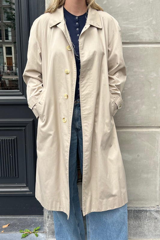 Vintage Straight Trenchcoat