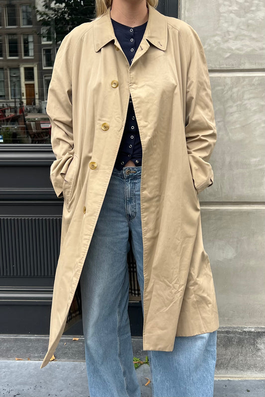 Vintage Straight Trenchcoat