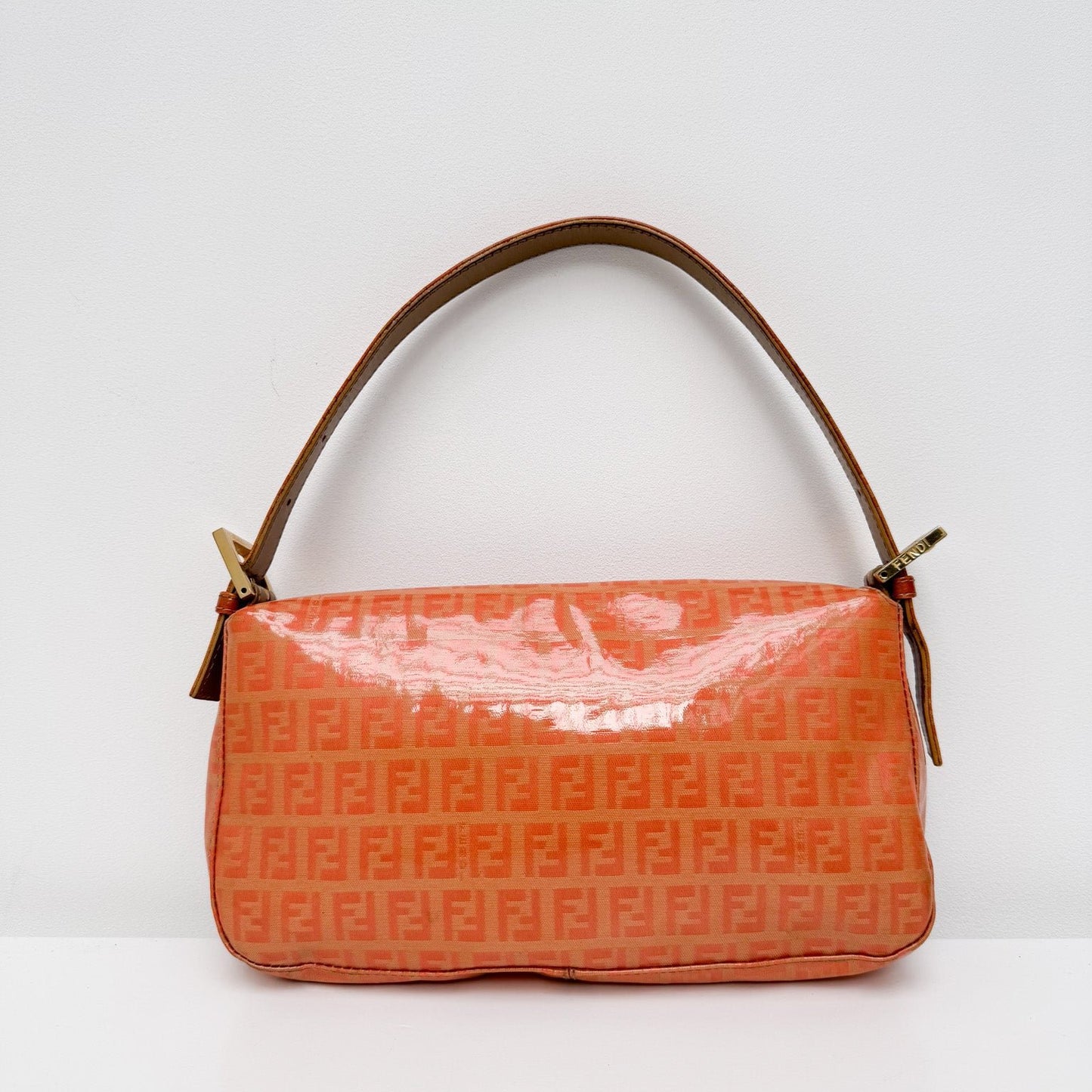 Vintage Orange Vinyl Baguette