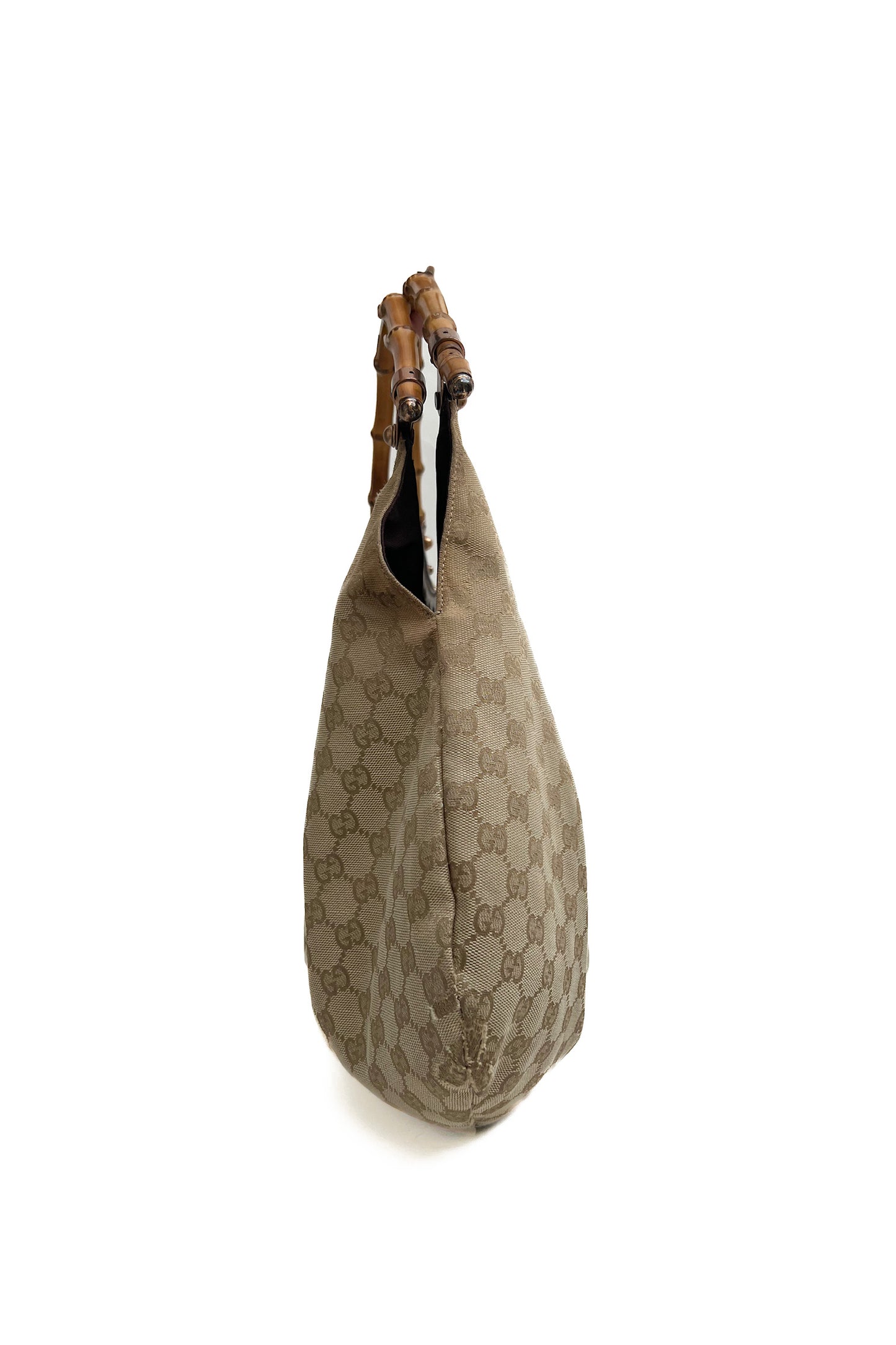 Vintage Classic Monogram Bamboo Handle Bag