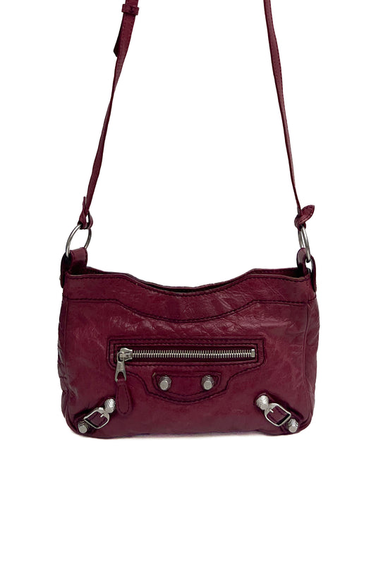 Vintage Burgundy Hip Bag