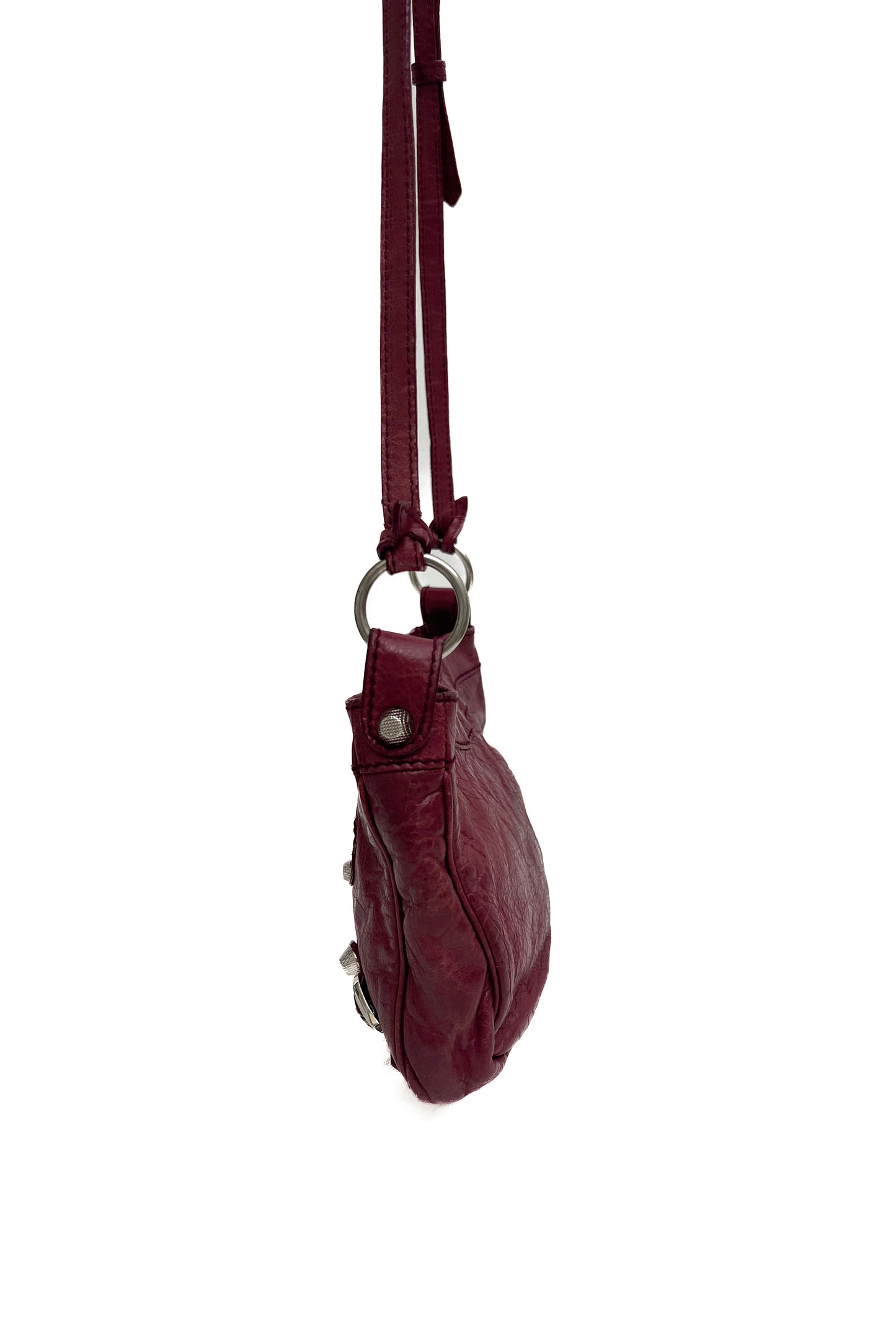 Vintage Burgundy Hip Bag