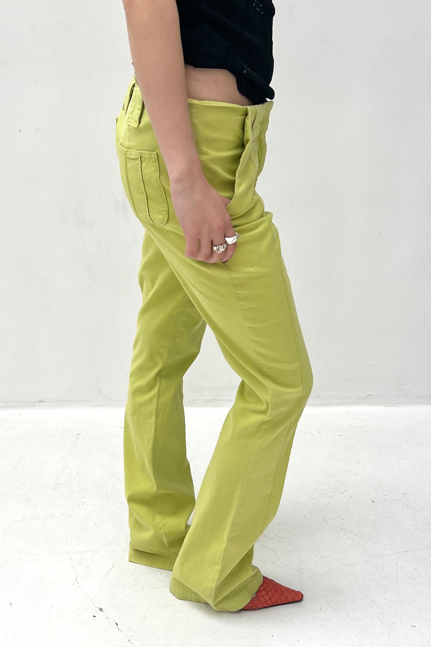 Vintage Apple Green Pants