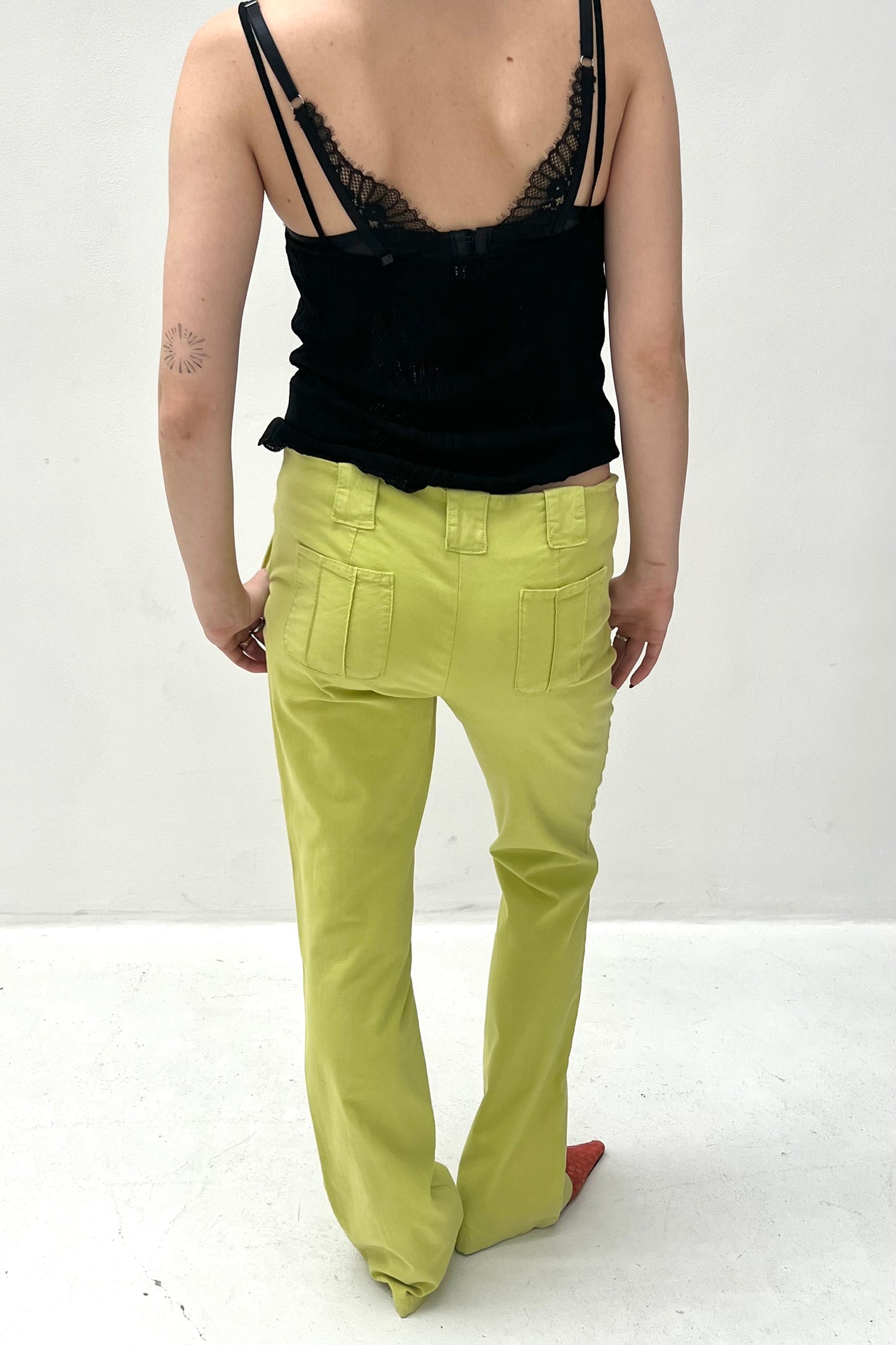 Vintage Apple Green Pants