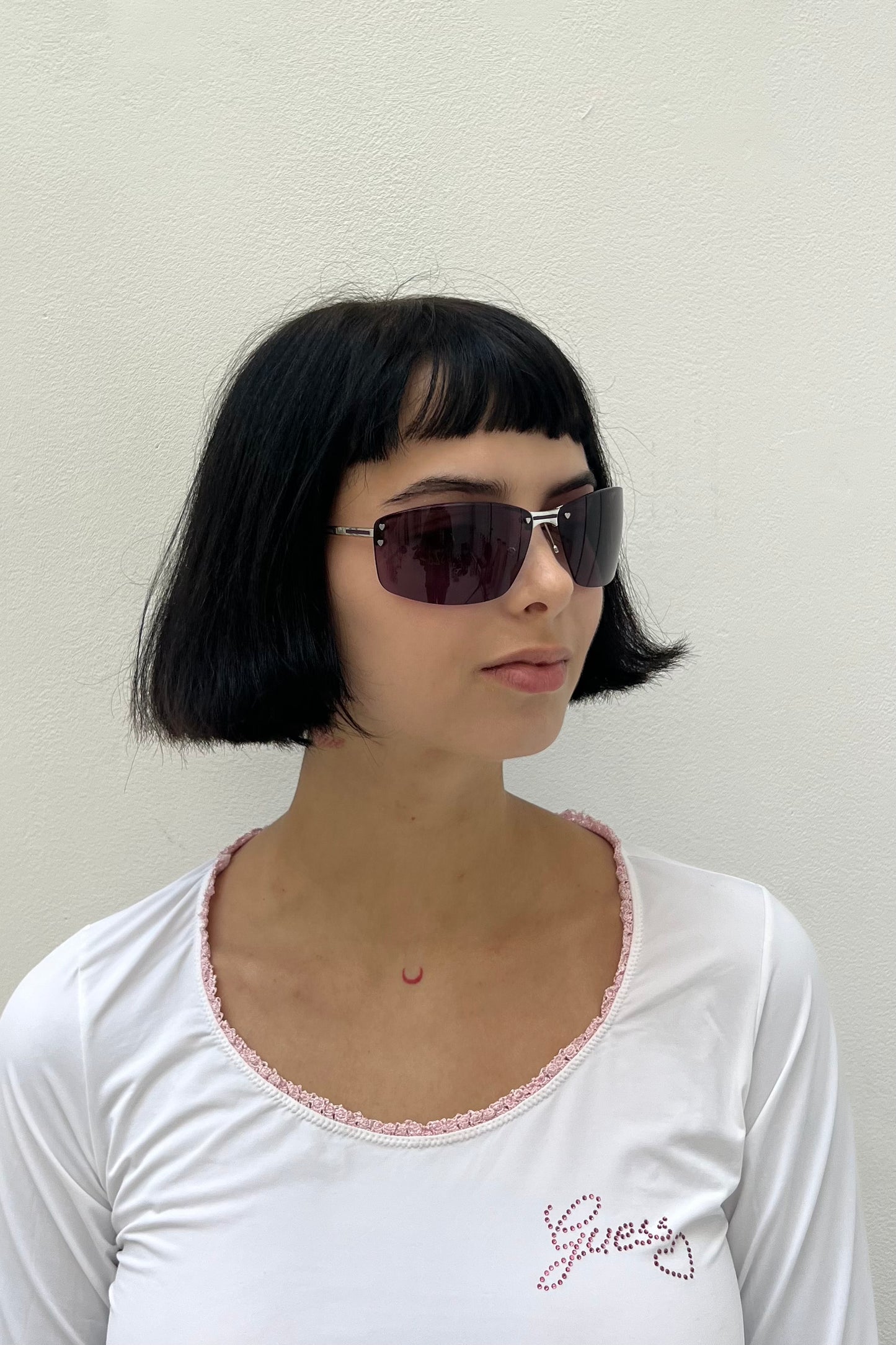 Vintage Purple Diorcharm Sunglasses
