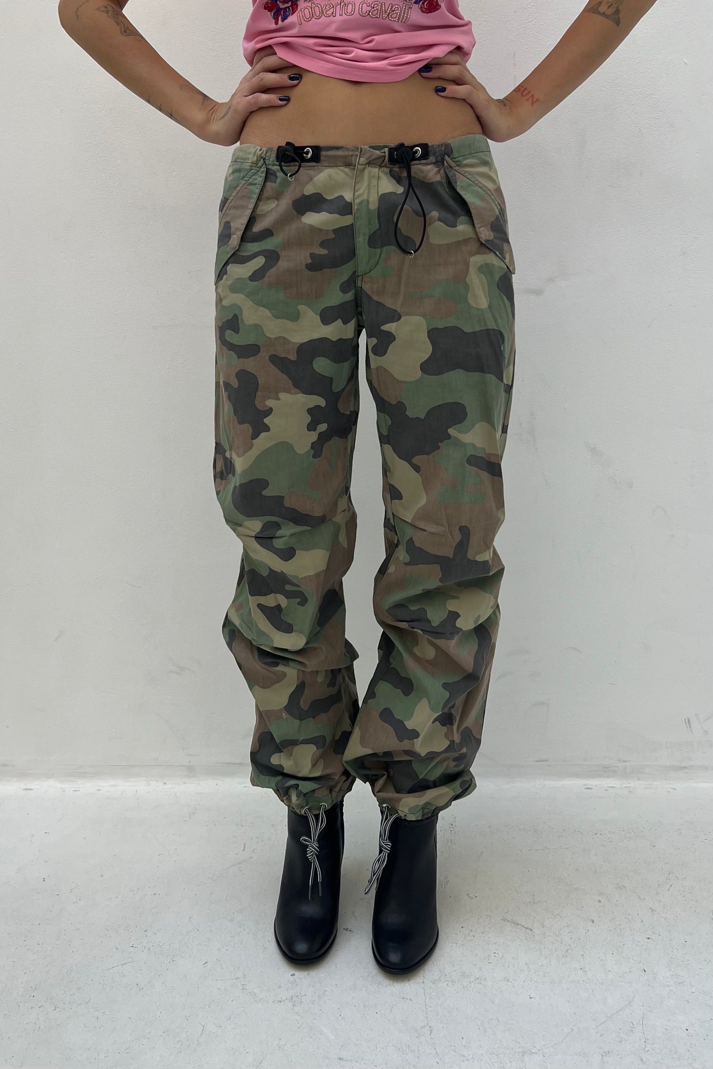 Vintage Camo Ritch Bitch Pants