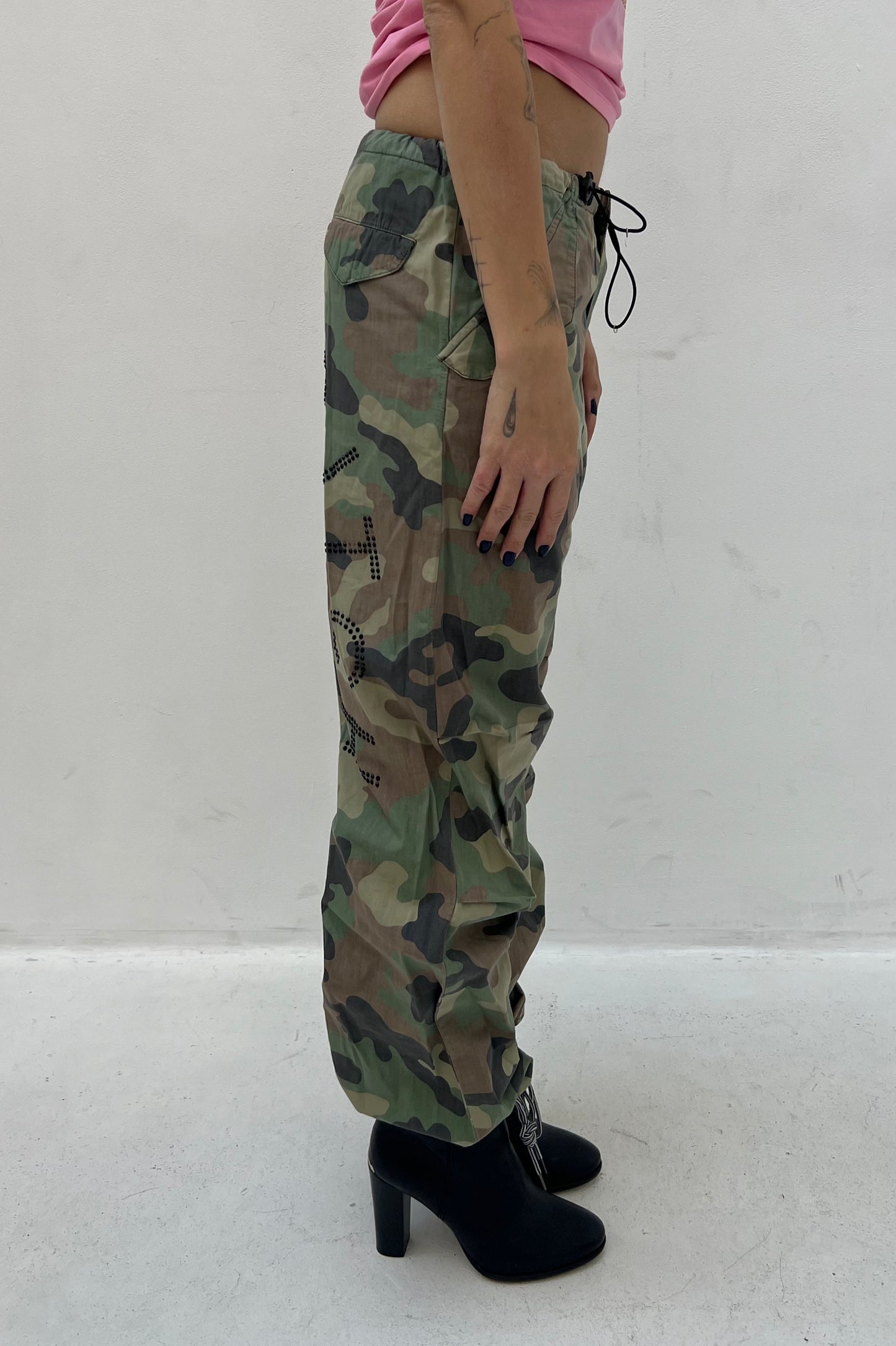Vintage Camo Ritch Bitch Pants
