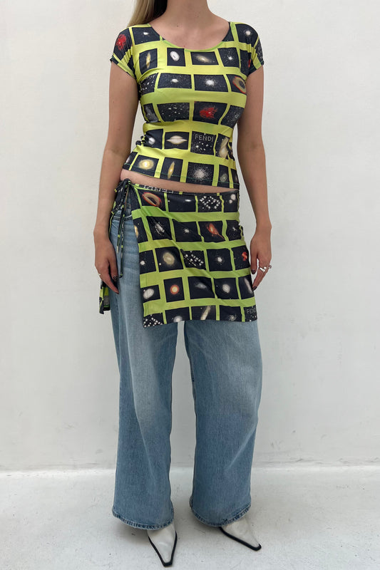 Vintage Green Galaxy Set