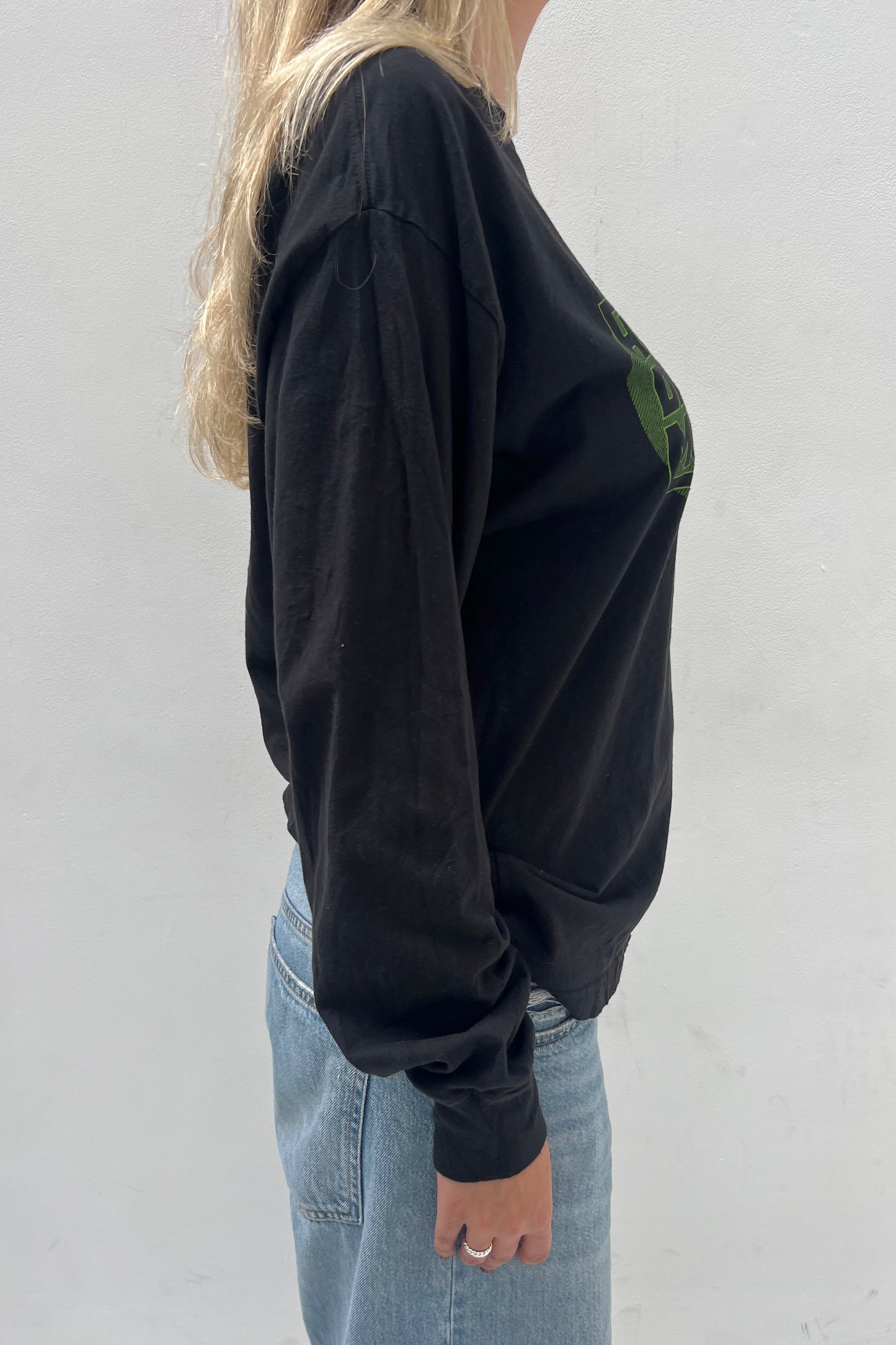 Vintage Black & Green Longsleeve