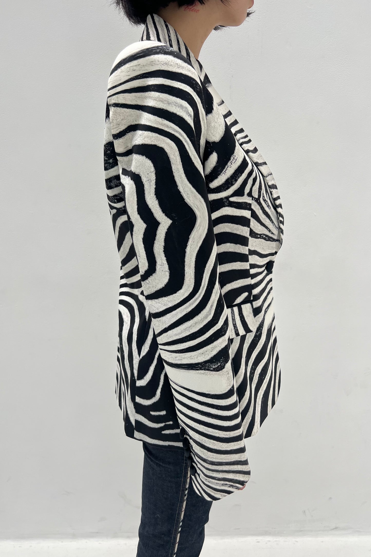 Vintage Zebra Blazer