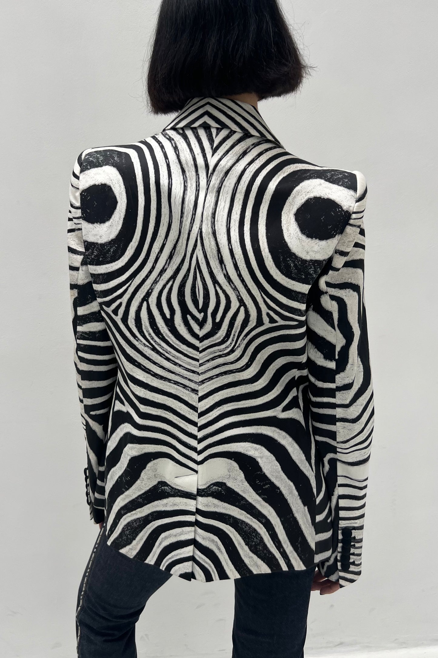 Vintage Zebra Blazer