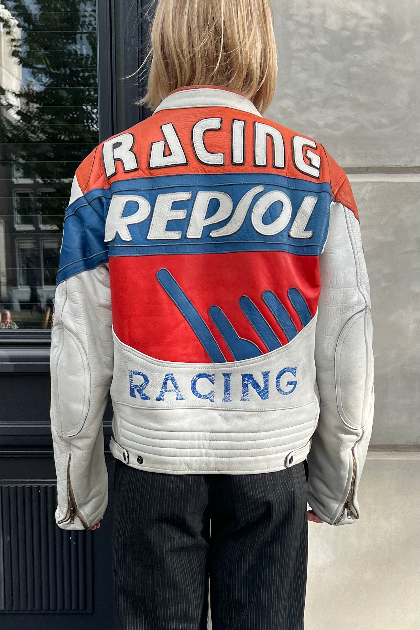 Vintage Repsol Leather Jacket