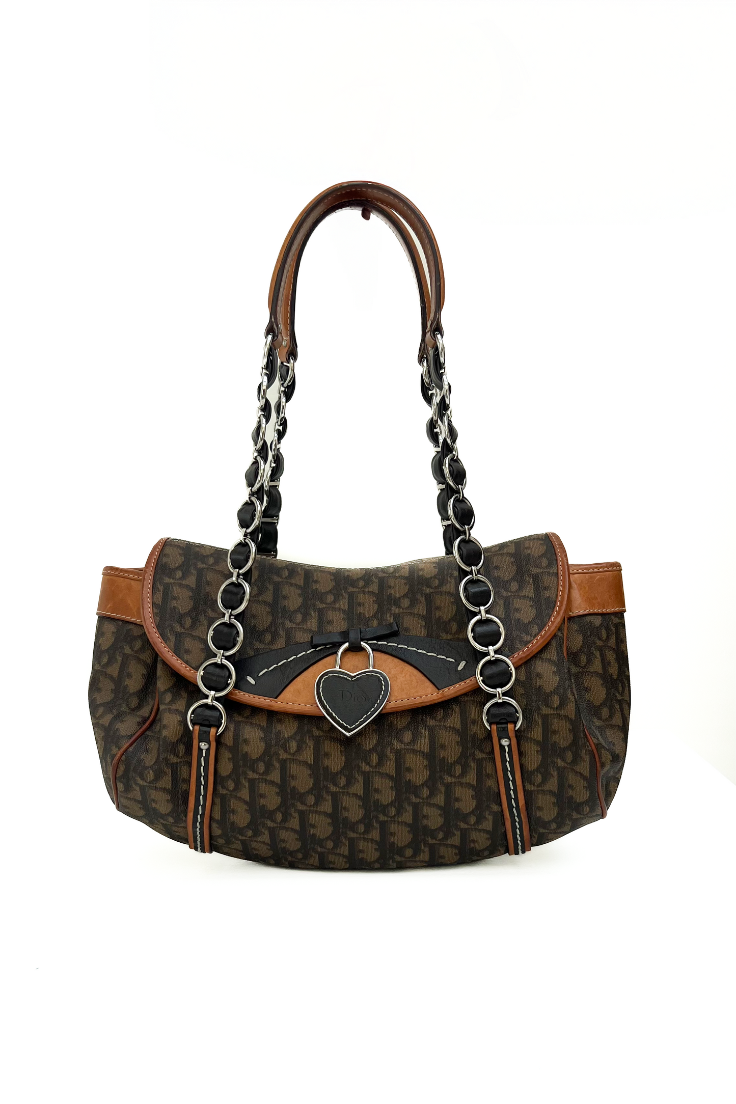 Vintage Brown Trotter Romantique Handbag