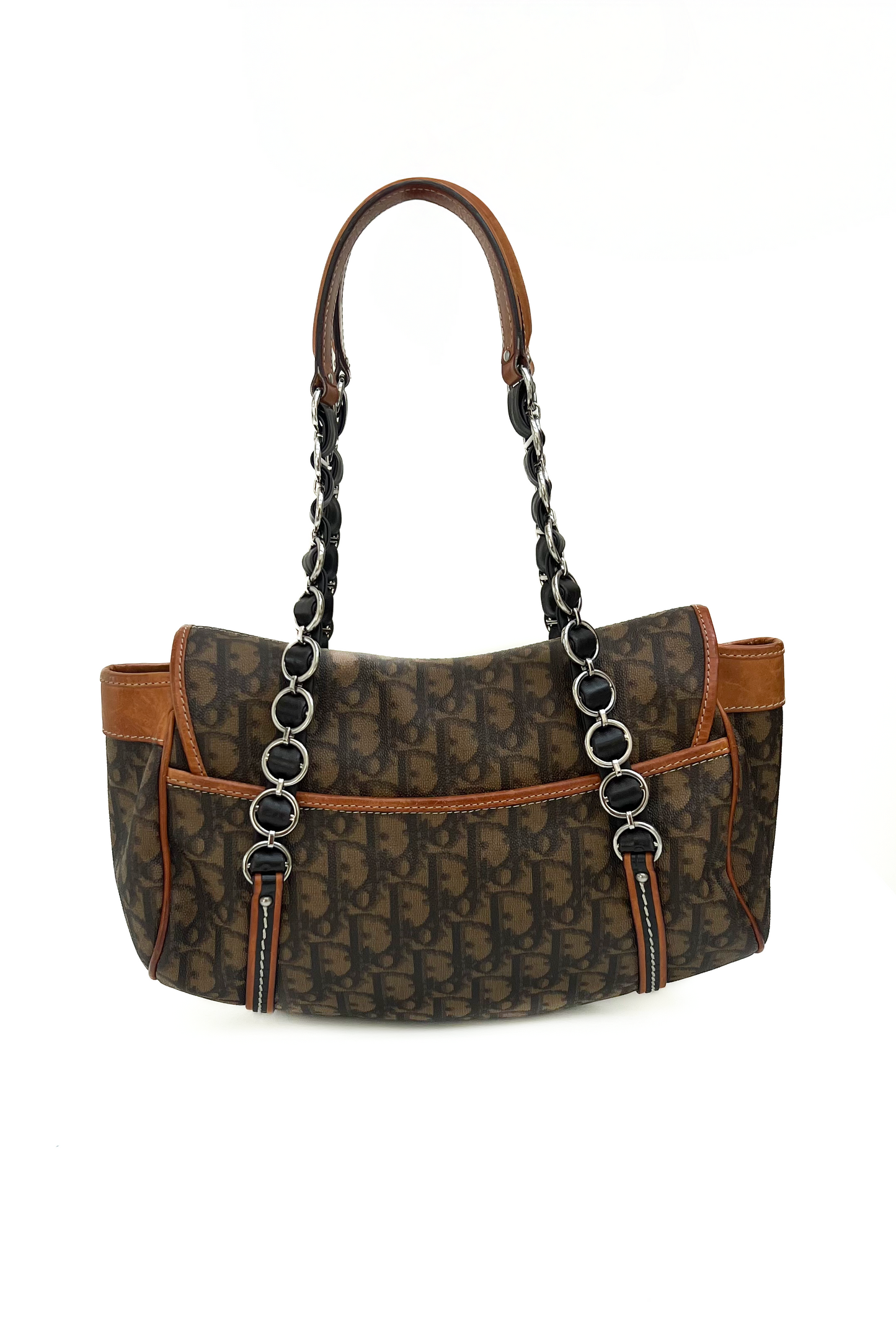 Vintage Brown Trotter Romantique Handbag