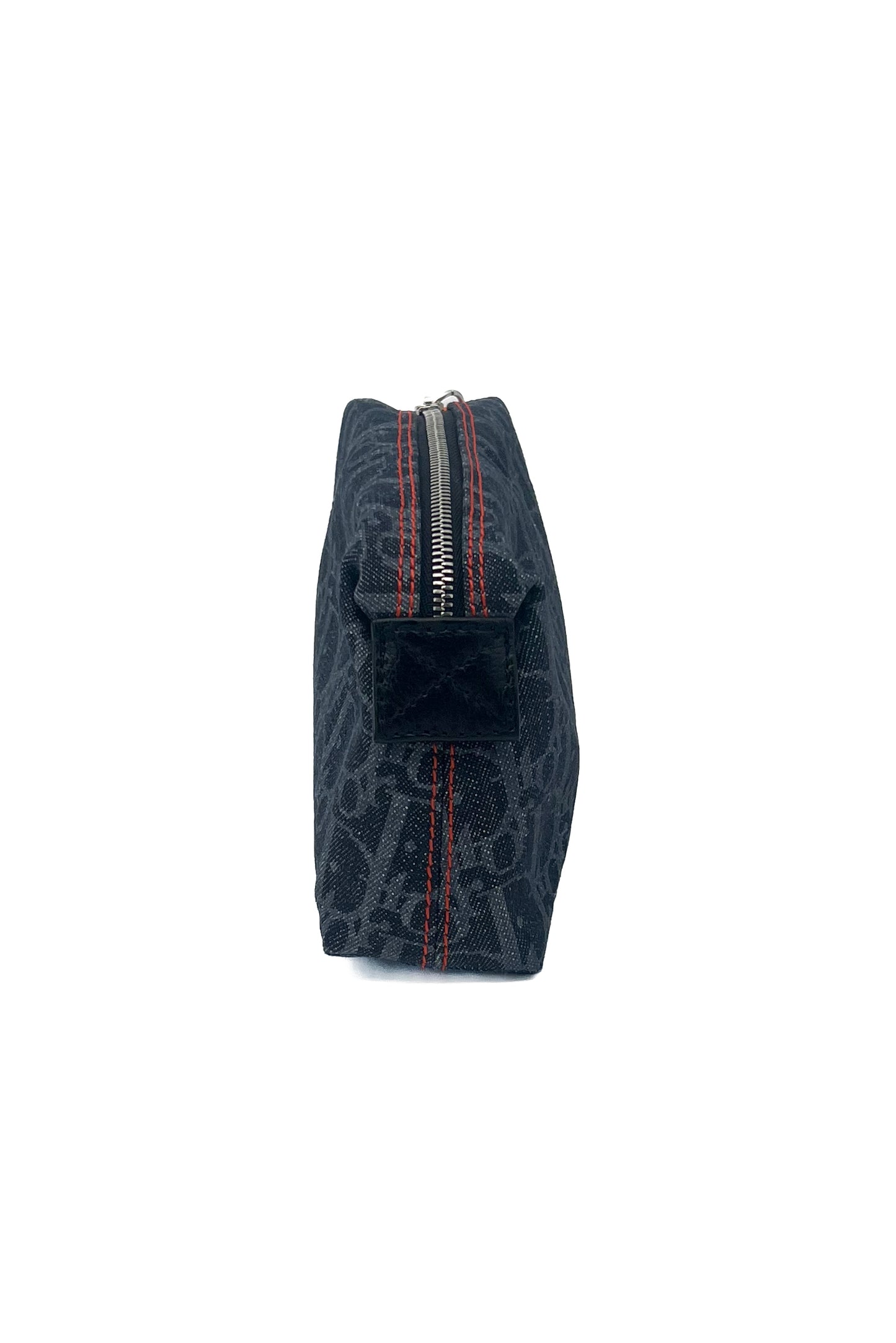 Vintage Denim Remove Before Flight Pochette