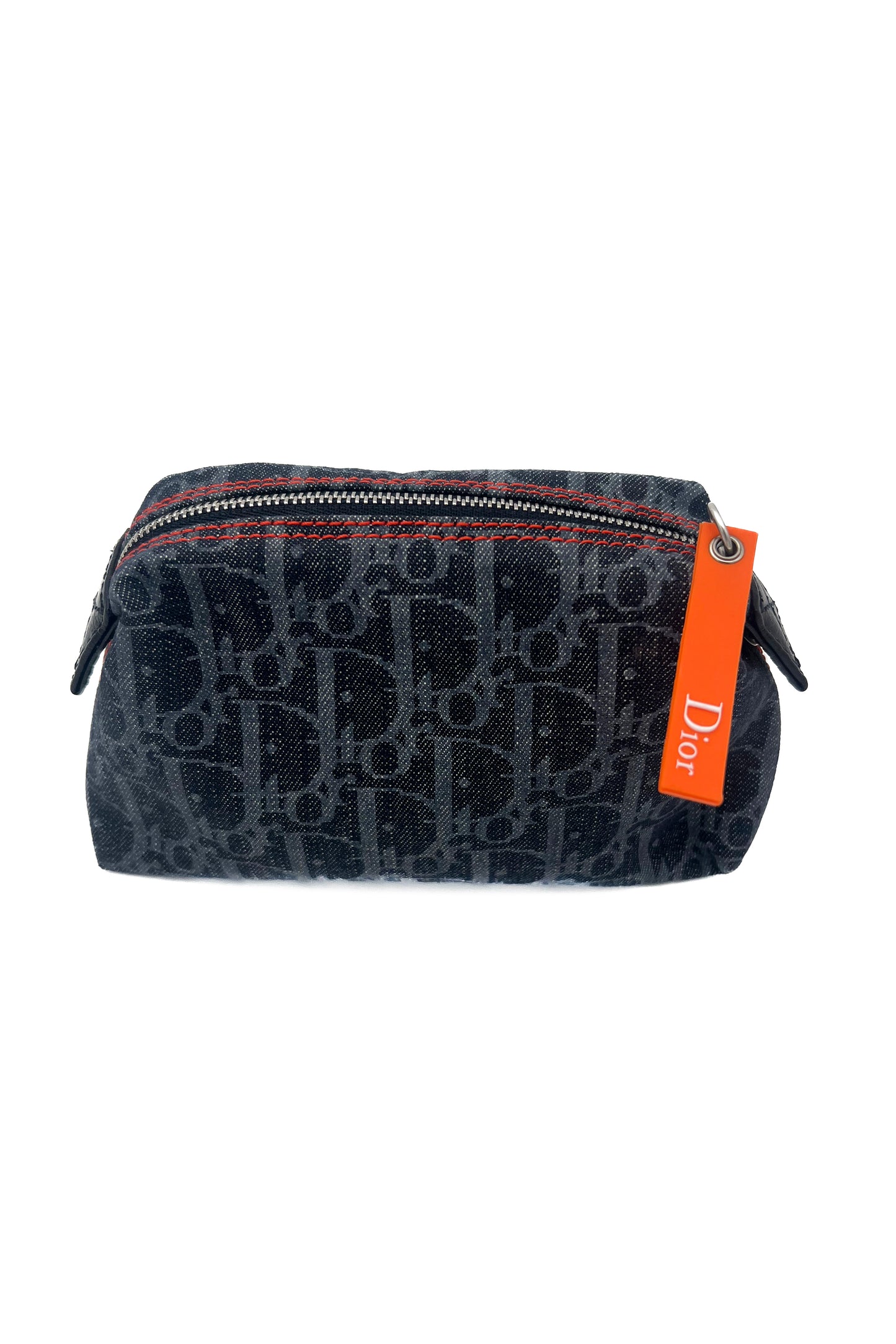 Vintage Denim Remove Before Flight Pochette