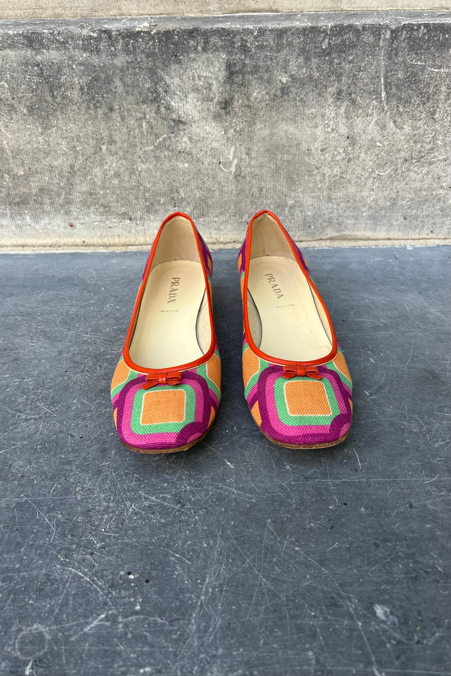 Vintage Colourfull Balet Flats 39,5