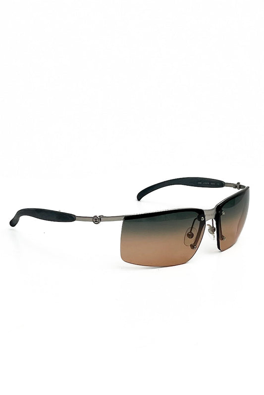 Vintage Chanel Degrade Rimless Speedy Sunglasses