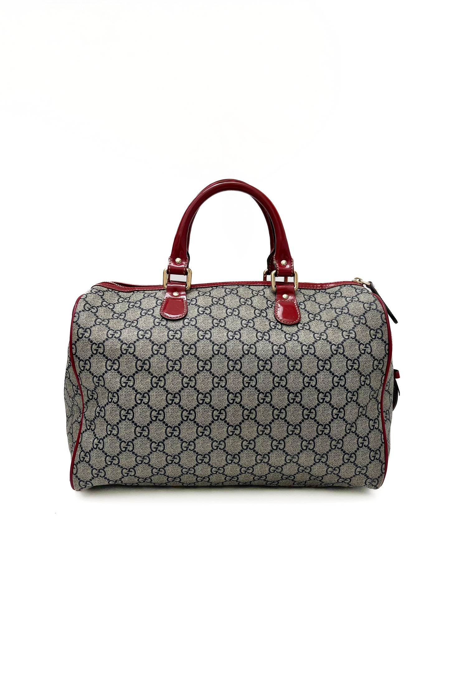 Vintage Navy Monogram Tattoo Print Joy Bag