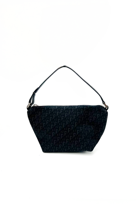 Vintage Black Monogram Mini Pochette