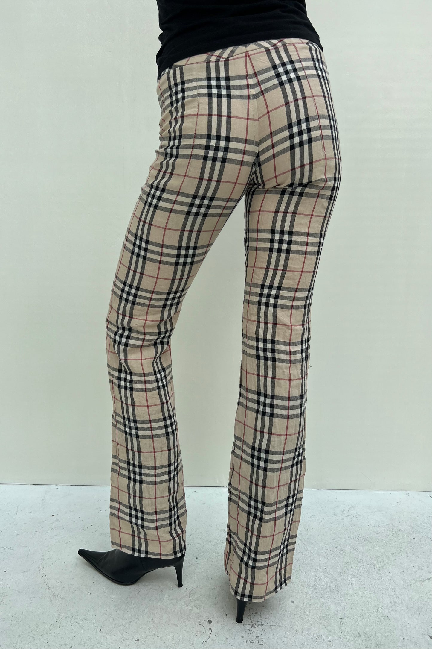Vintage Linen Nova Check Pants