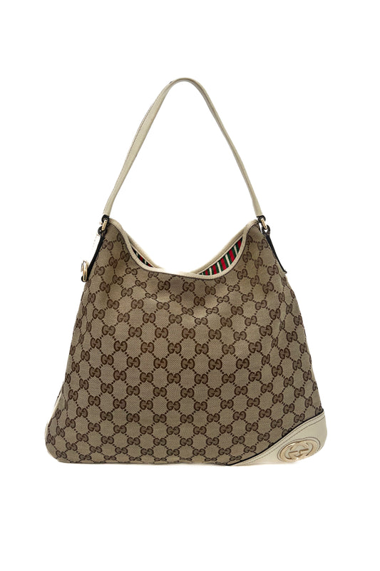 Vintage Classic Monogram New Britt Shoulder Bag
