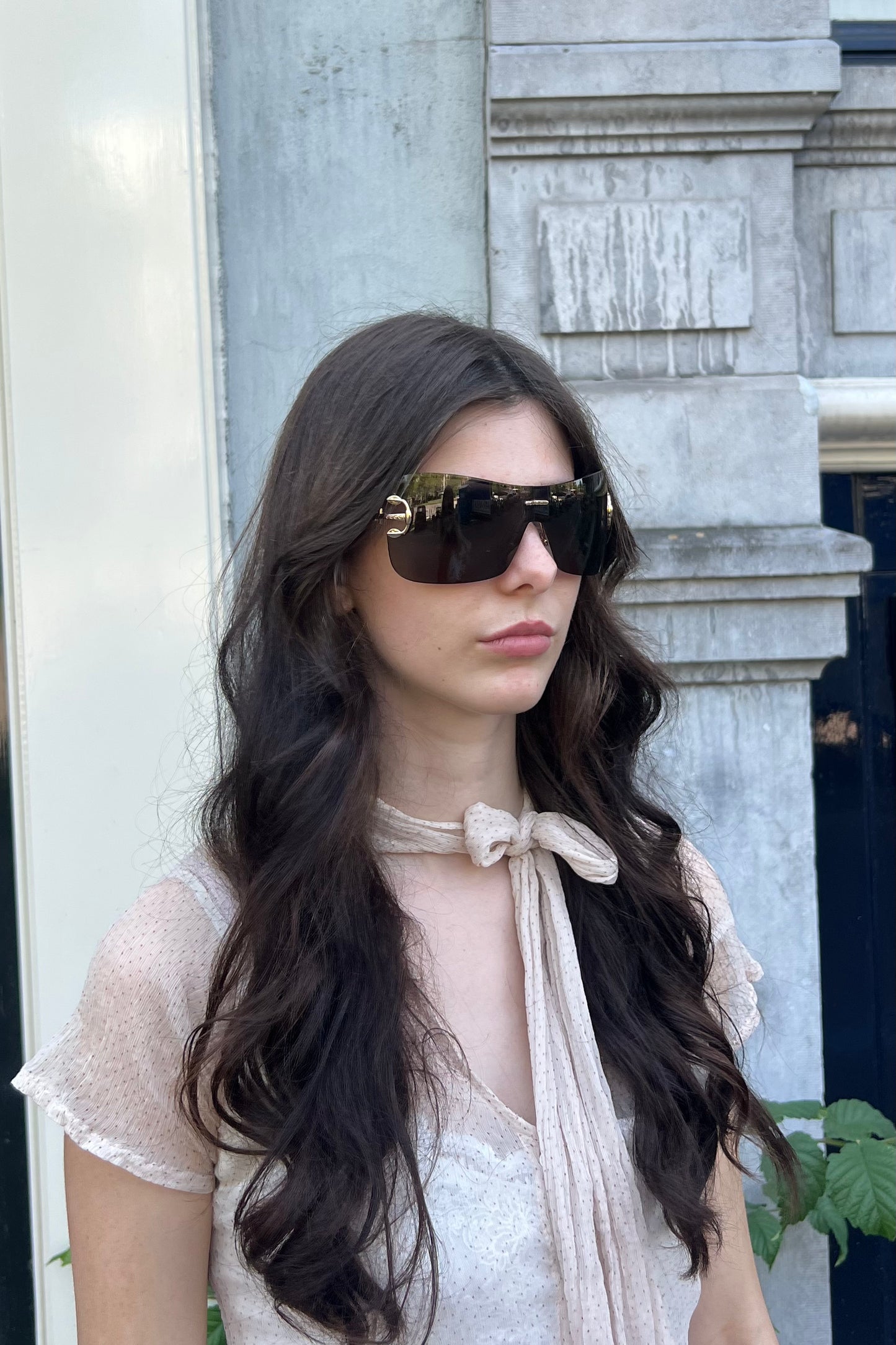 Vintage Coffee Bean Mask Sunglasses