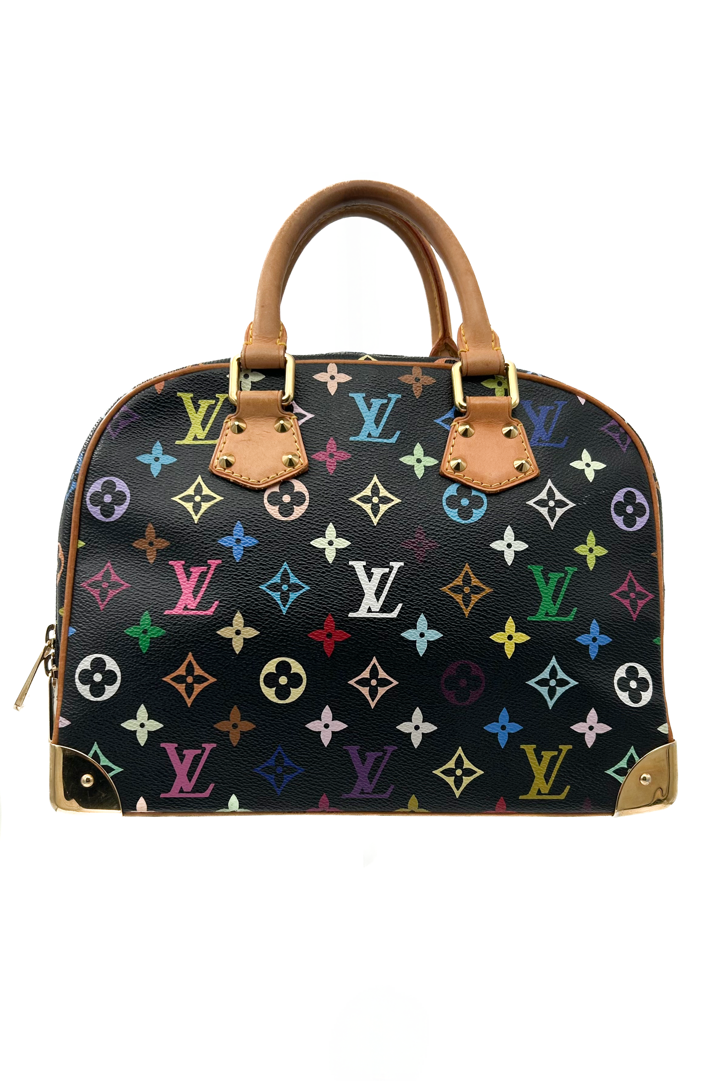 Vintage Murakami Black Multicolour Trouville Bag