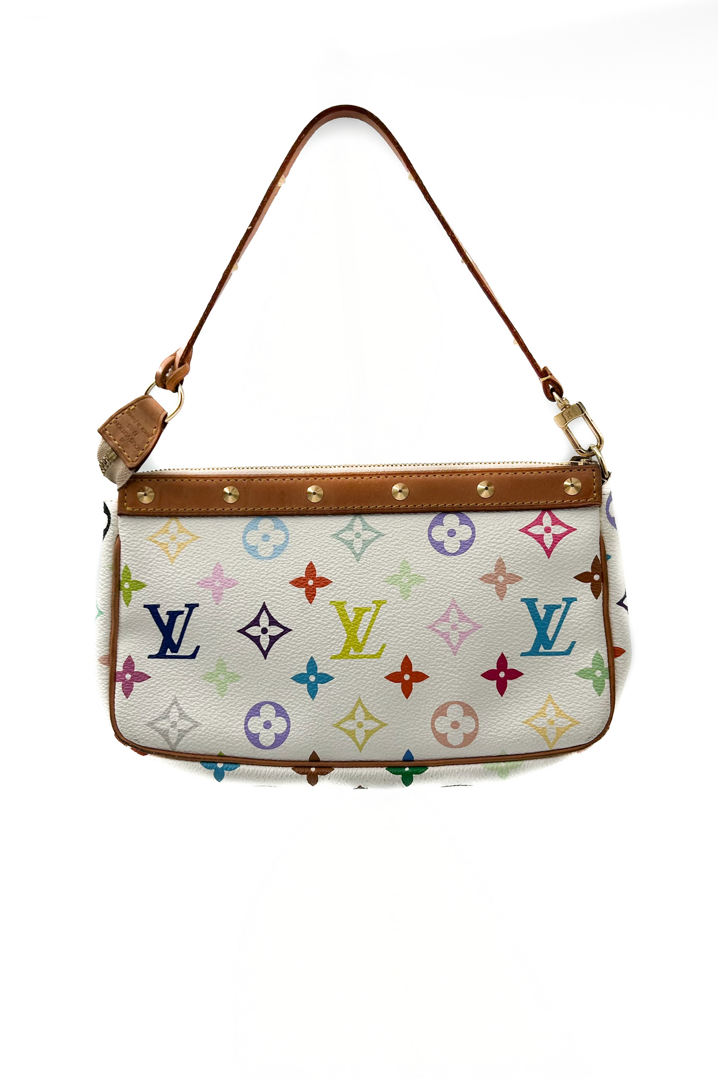 Vintage Murakami White Multicolour Pochette