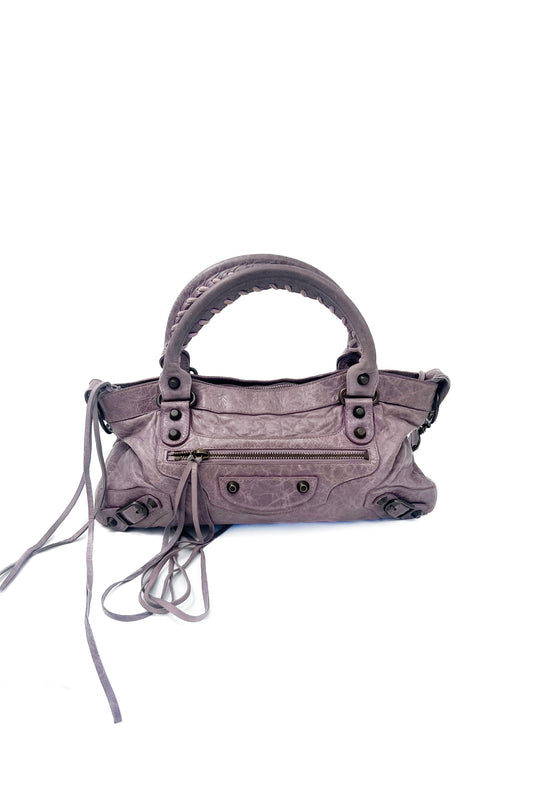 Vintage Purple First Bag