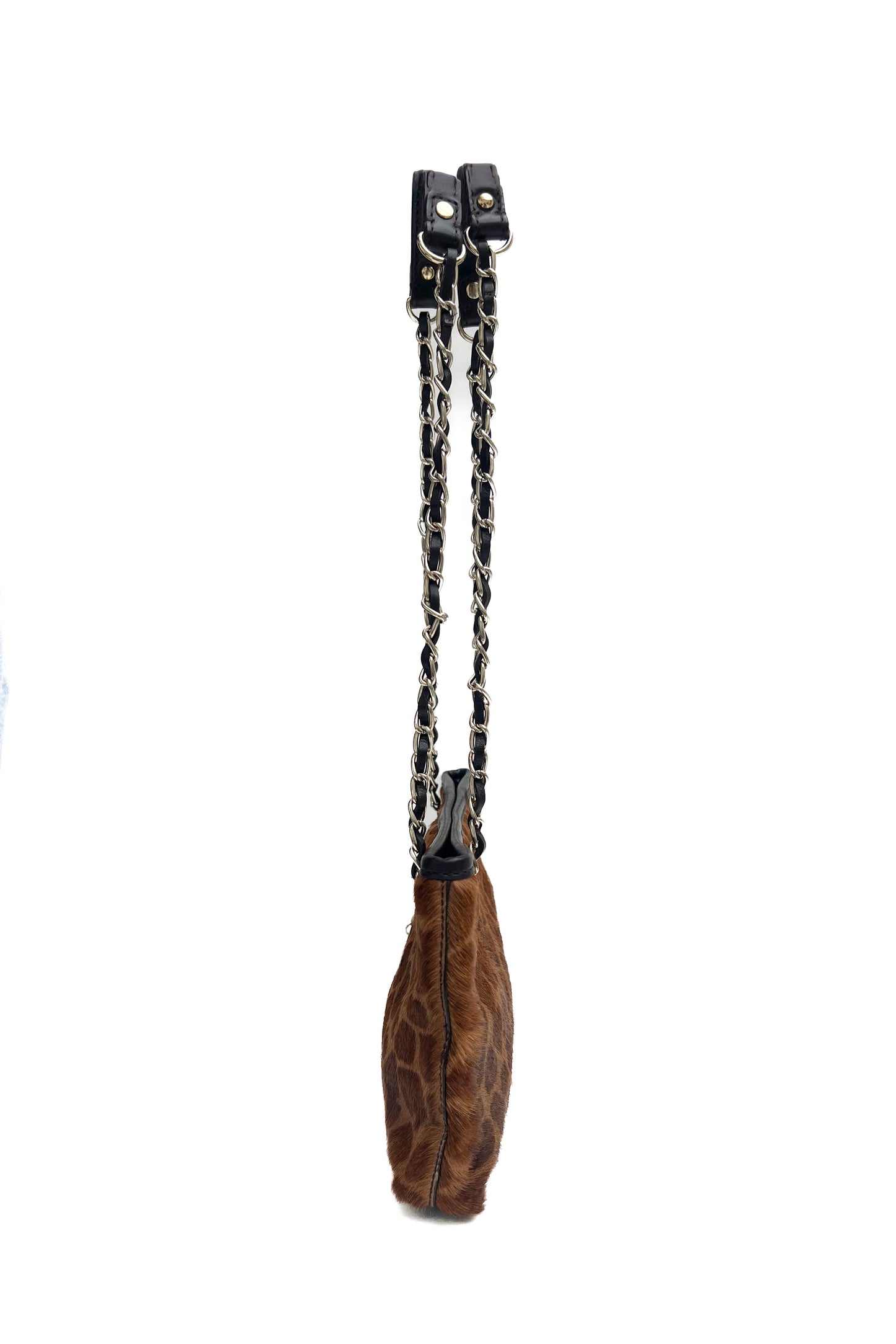 Vintage Calf Skin Giraffe Bag