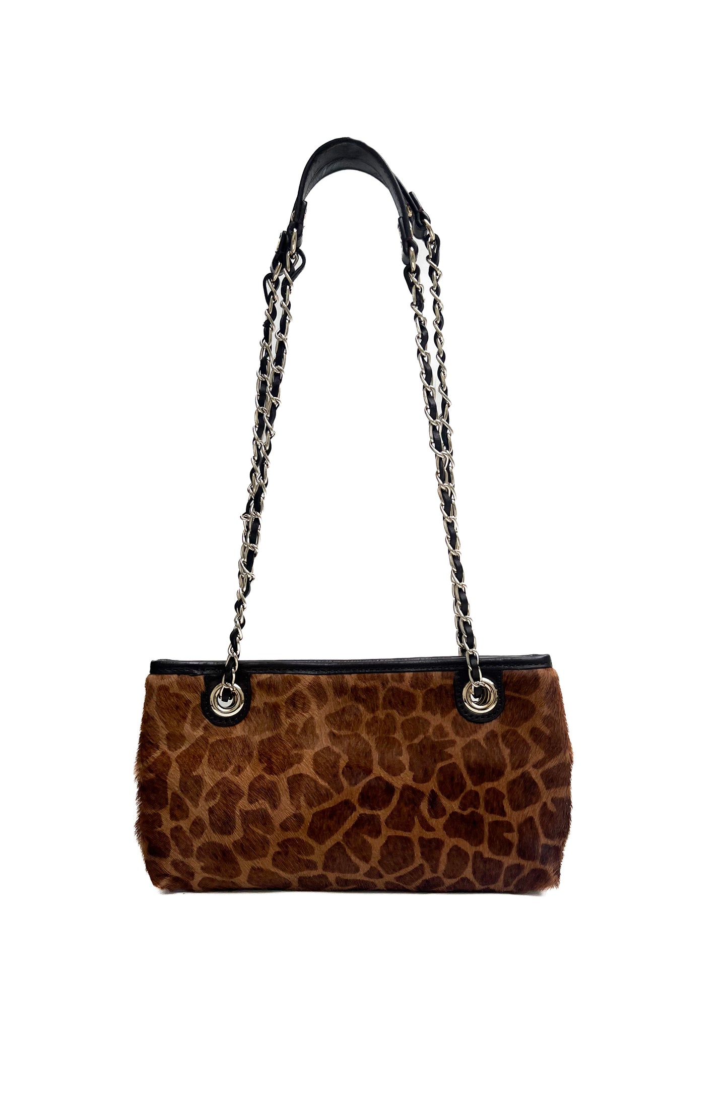Vintage Calf Skin Giraffe Bag