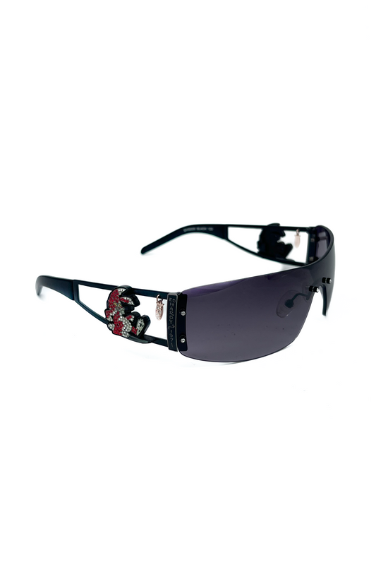 Vintage Strass Speedy Sunglasses