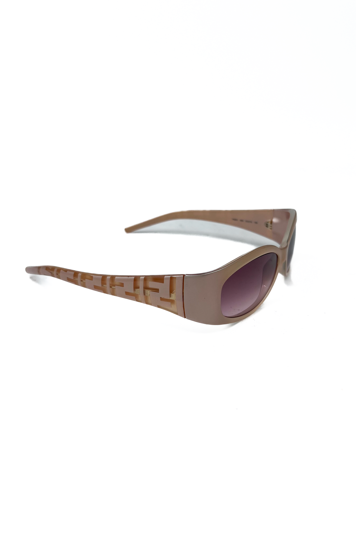 Vintage Dusty Pink Zucca Arms Sunglasses