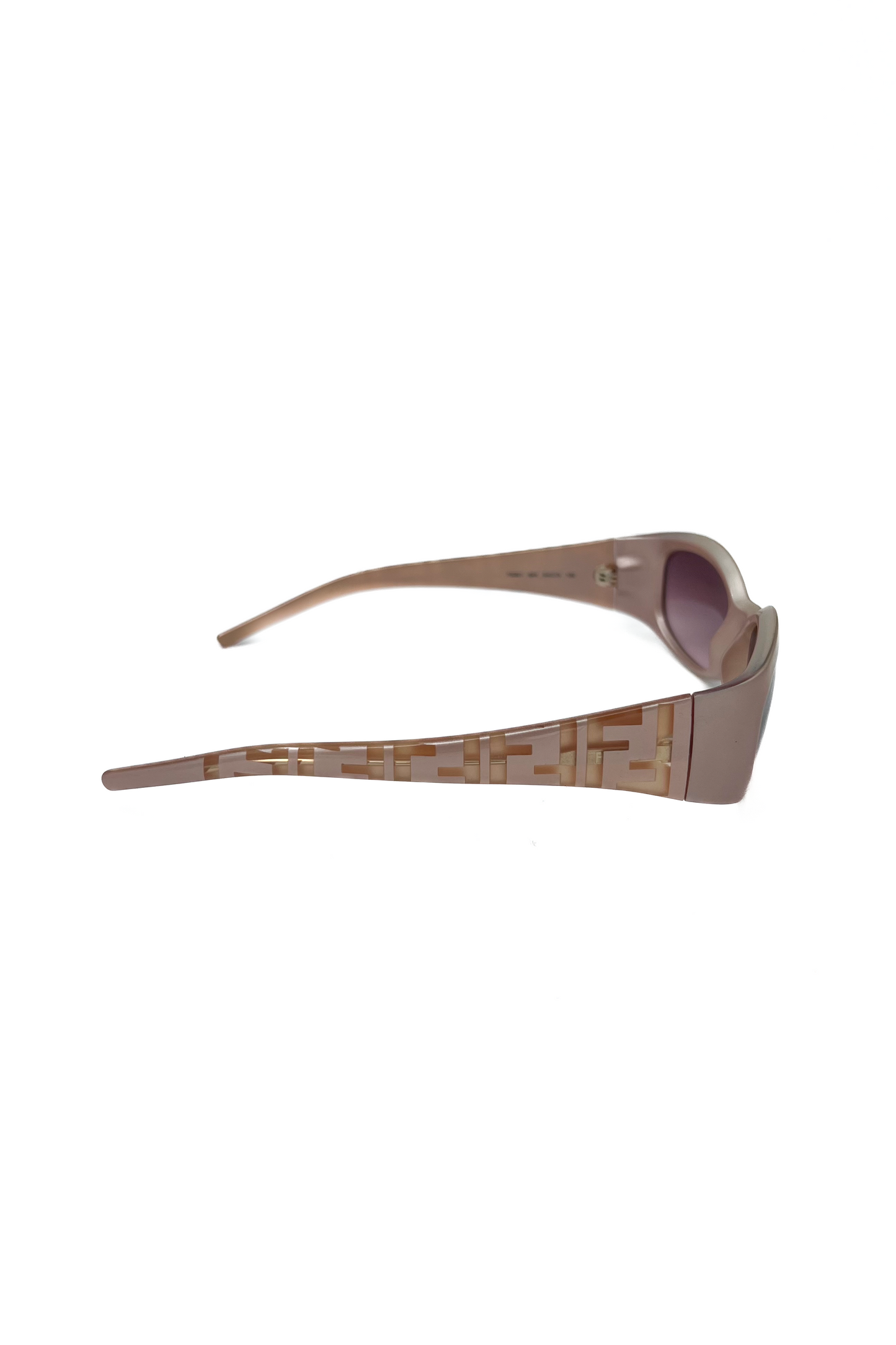 Vintage Dusty Pink Zucca Arms Sunglasses