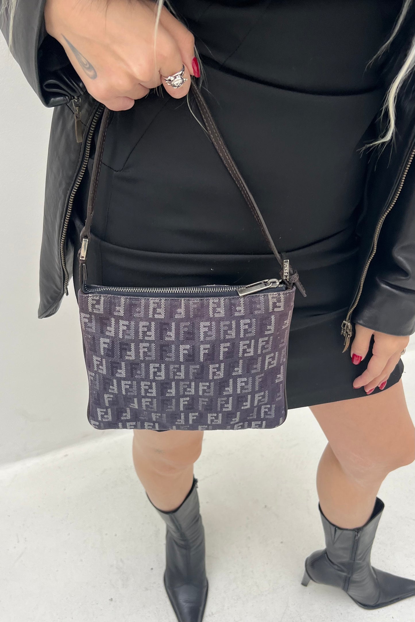 Vintage Navy Zucchino Pochette