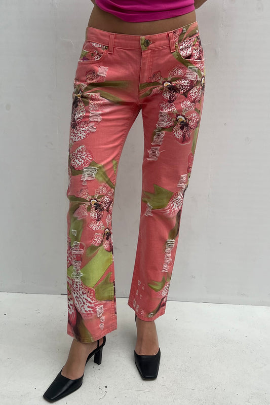 Vintage Peach Orchid Pants