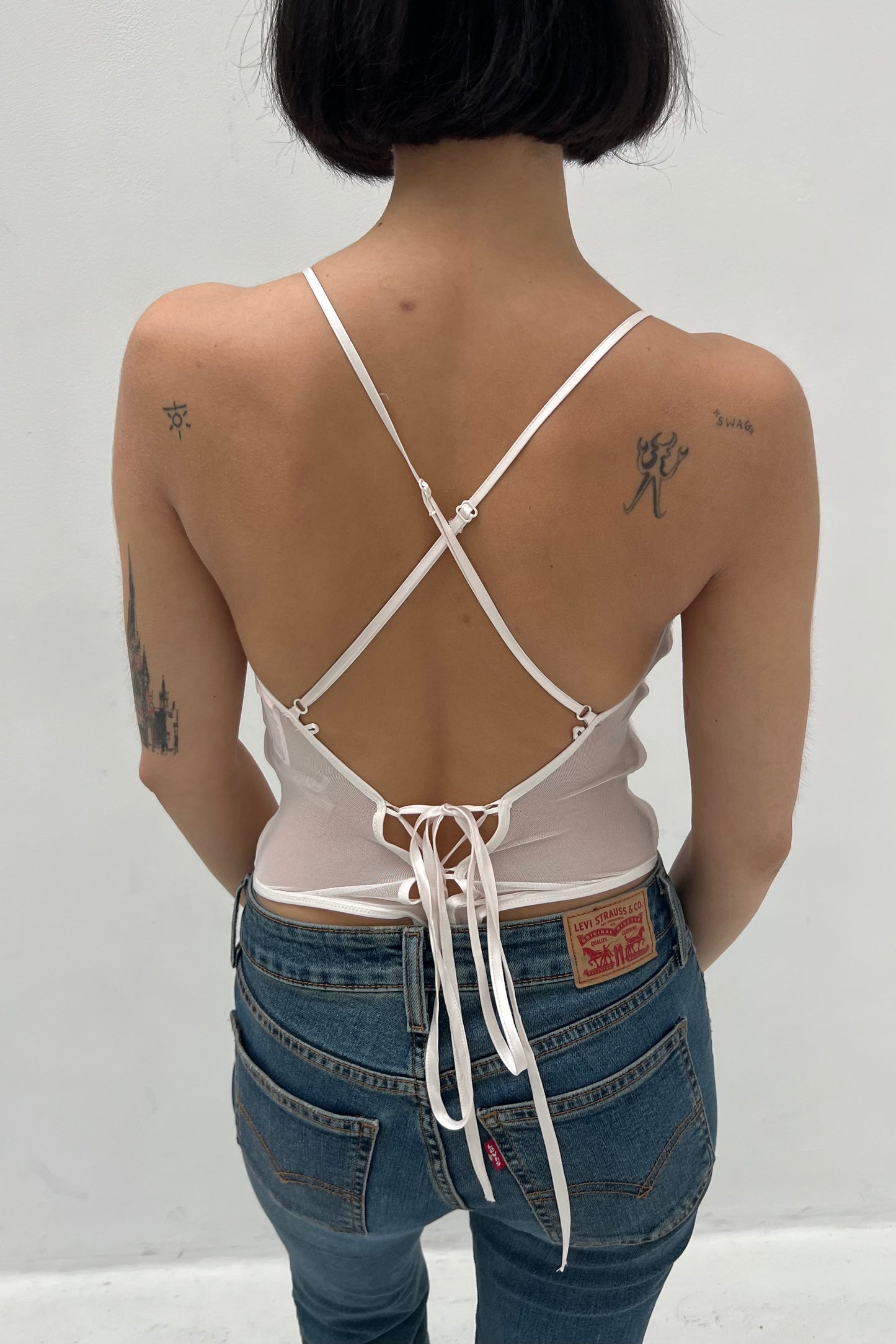 Vintage Pink Sequin Body