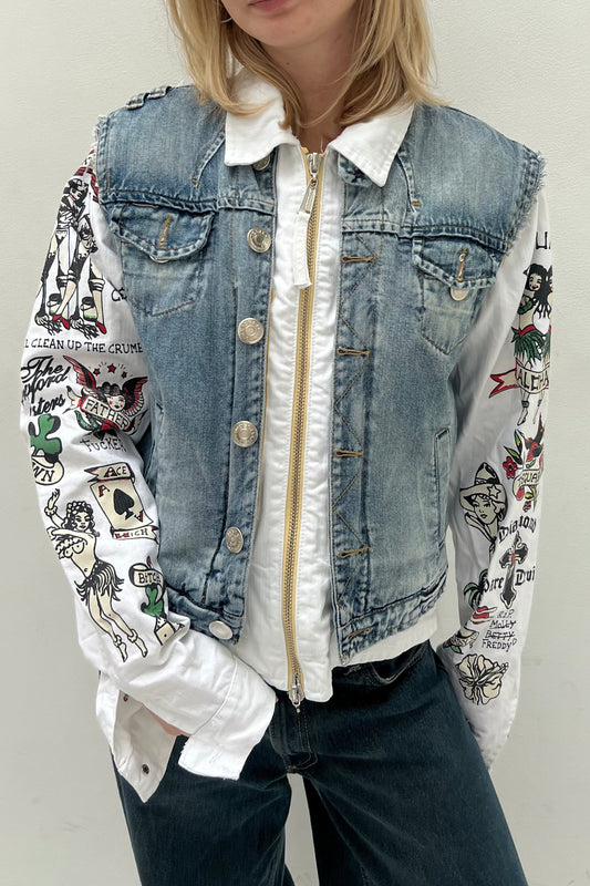 Dsquared Tattoo Print Jacket