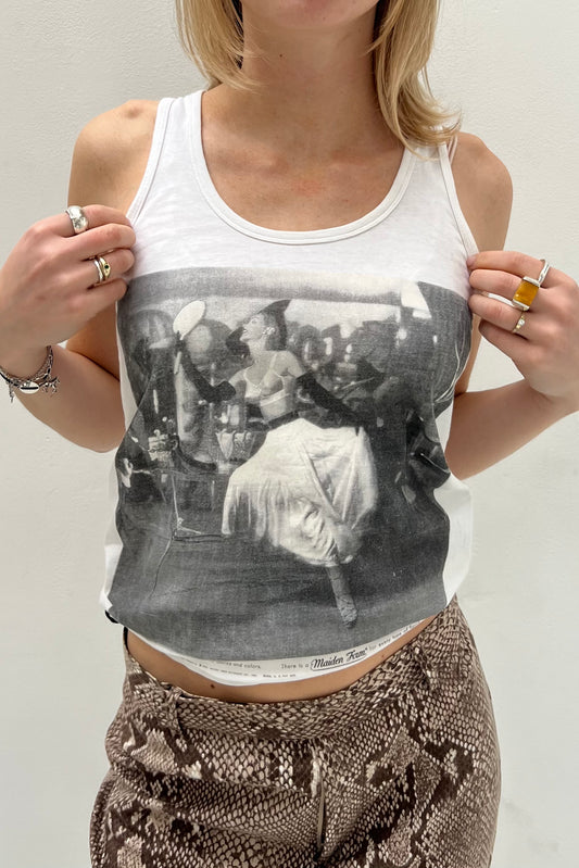 Vintage White Maidenform Tank