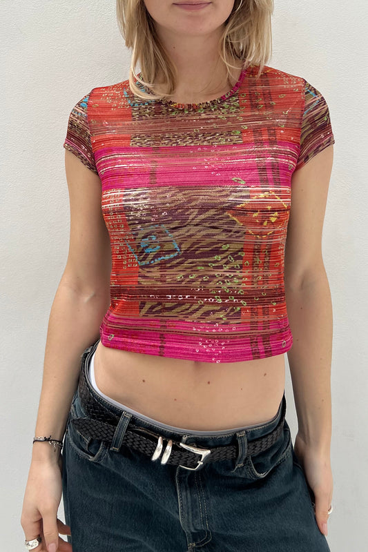 Vintage Autumn Melange Tee